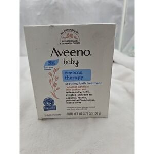 Aveeno Baby Eczema Therapy Soothing Baby Bath‎ Treatment 5 Count  3.75 Oz